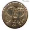 Кипр 5 центов 2004