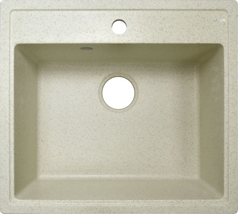Кухонная мойка AZARIO Litos 570x505x200 искусственный мрамор, Бежевый CS00078324