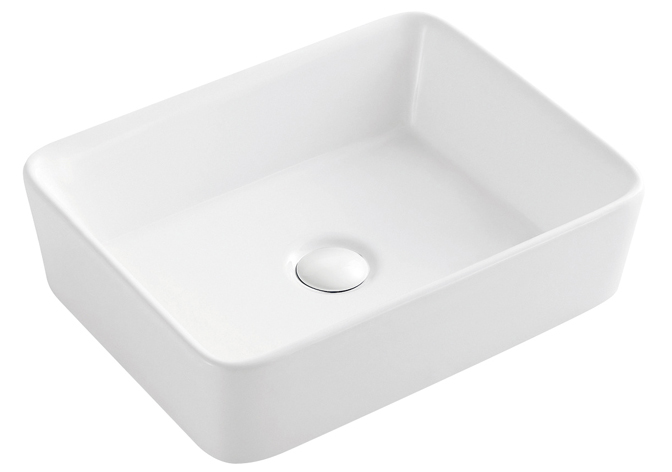 Раковина Azario 475х370х140 накладная, белый AZ-2074