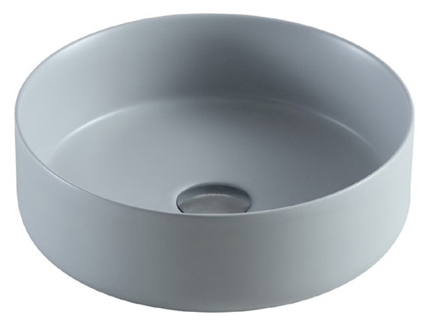 Раковина Azario накладная 346x346x114 светло-серый матовый AZ-3134-MFG SP