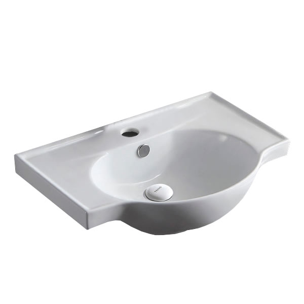 Раковина Azario 63х47,5х22 подвесная, белая TEO-60