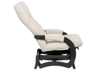 Кресло-маятник Leset Блисс Венге ткань Antonio ivory, 3