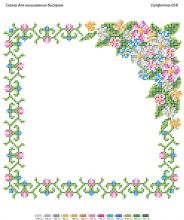 КВ 018 Сяйво БСР. Салфетка декоративная