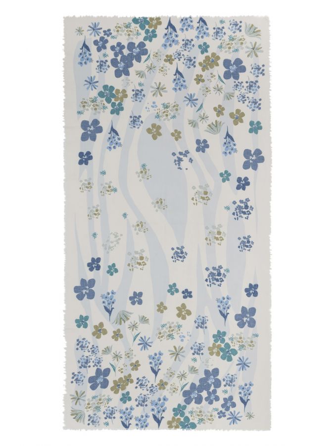 Палантин женский хл+шелк 90х180 LSI22-396-11 LABBRA