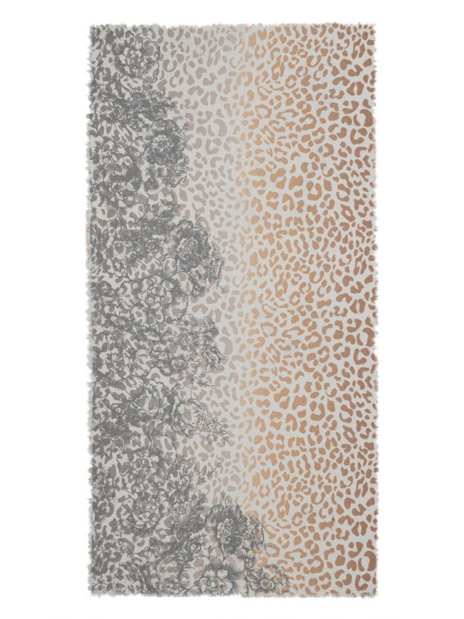 Палантин женский хл+шелк 90х180 LSI22-398-19 LABBRA