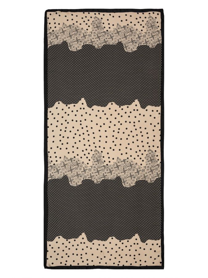 Палантин женский виск+шелк 85х180 LG34-429-01 LABBRA