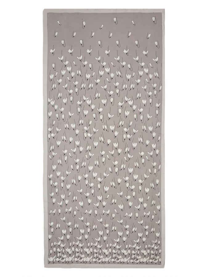 Палантин женский виск+шелк 90х180 LG34-439-19 LABBRA