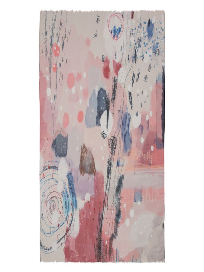 Палантин женский бамб 90х180 LG68-458-05 LABBRA