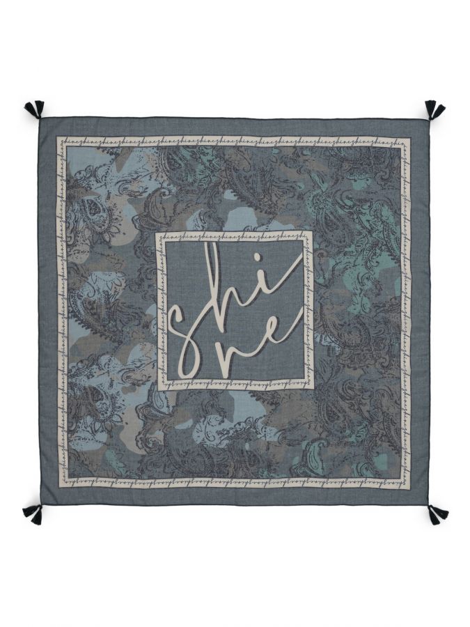 Платок женский хл+шелк 115х115 LSI22-395-12 LABBRA