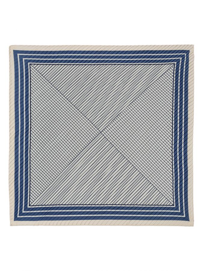 Платок женский виск+шелк 70х70 LSZ34-407-12 LABBRA