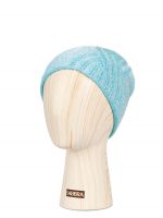 Шапка женская шерсть+акр LB-N88004 l.blue LABBRA
