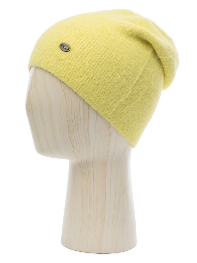 Шапка женская виск+хл+эл LB-N88035 yellow LABBRA