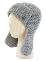 Шапка женская шерсть+акр LB-BR55037 grey LABBRA