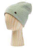 Шапка женская кид-мох+альп+шерсть LB-N88037A l.green LABBRA