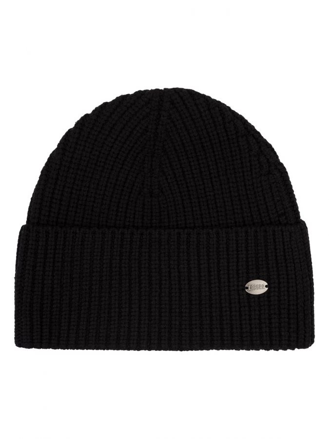 Шапка мужская каш+шерсть+виск LB-N88127 black LABBRA