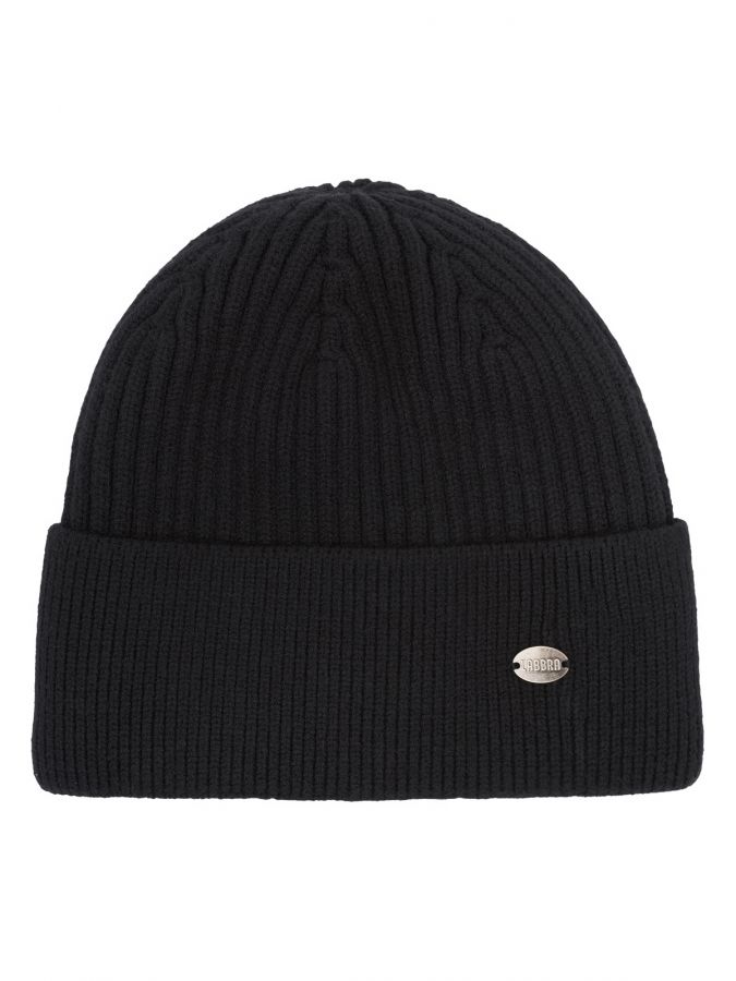 Шапка мужская каш+шерсть+виск LB-N88129 black LABBRA