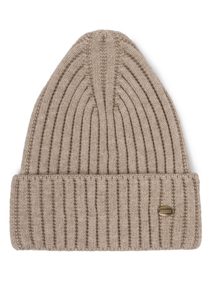 Шапка женская виск+нейл+каш LB-A53070 d.beige LABBRA