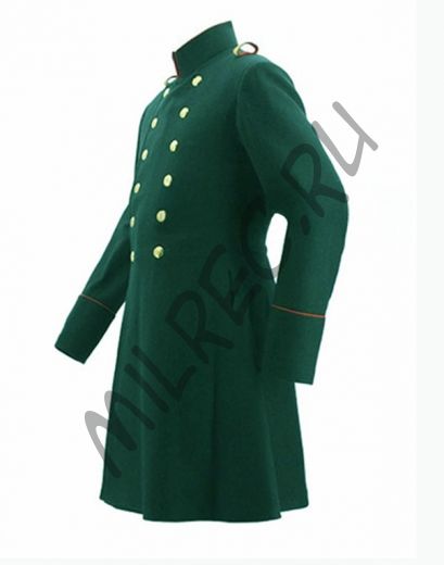 Сюртук офицерский периода Турецкой войны 1877-1878 гг., реплика (под заказ)