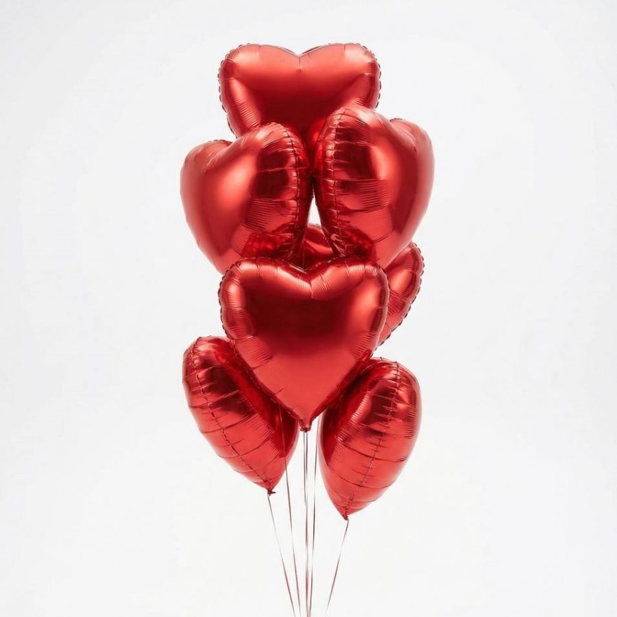 Фольгированный шар «Сердце»