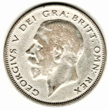 1/2 кроны 1936 Великобритания Георг V