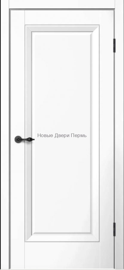 Межкомнатная дверь M81 MONE эмалит белый с багетом