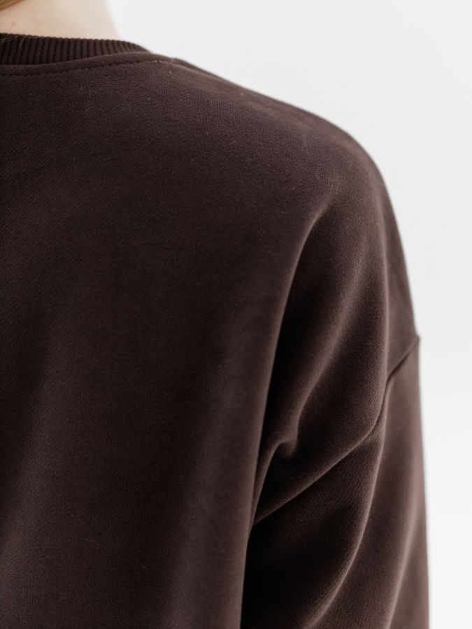 Свитшот базовый шоколад