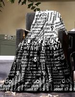 Плед Аэро Софт PAVLine Black&White [черн,бел]