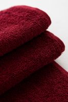 Полотенце махровое банное большое Софатекс 70 * 140 для ванной и бани bs [бордовый]