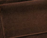 Полотенце махровое Орнамент [коричневый]