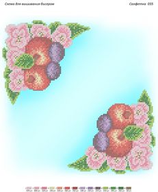 КВ 035 Сяйво БСР. Салфетка спаса