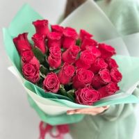 Букет из кенийских роз-25 шт.