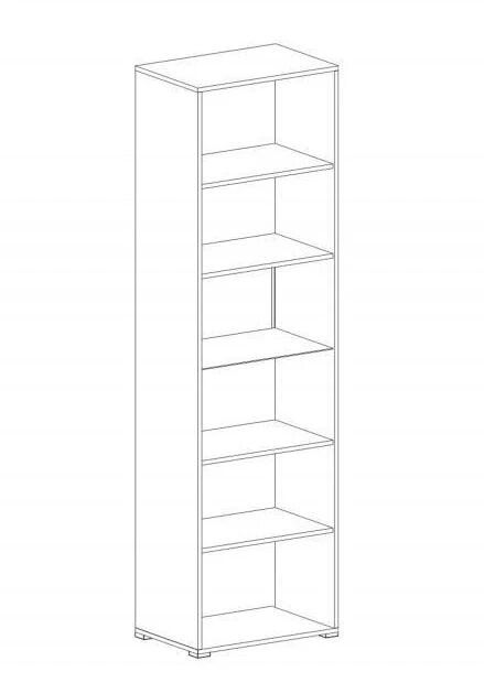 Шкаф-витрина однодверный "Ницца"