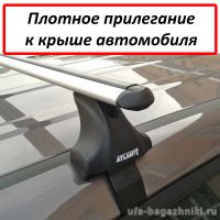 Багажник на крышу Nissan Qashqai (5-dr SUV с 2013 г), Атлант, аэродинамические дуги