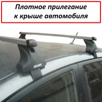 Багажник на крышу Renault Scenic 3, Атлант, прямоугольные дуги