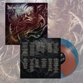 BLOOD RED THRONE - Siltskin - Blue and brown swirl vinyl limited to 666 copies