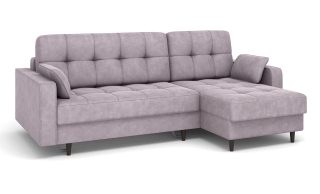 Диван угловой Орлеан Тик-Так (Пантограф) ткань Tango light grey