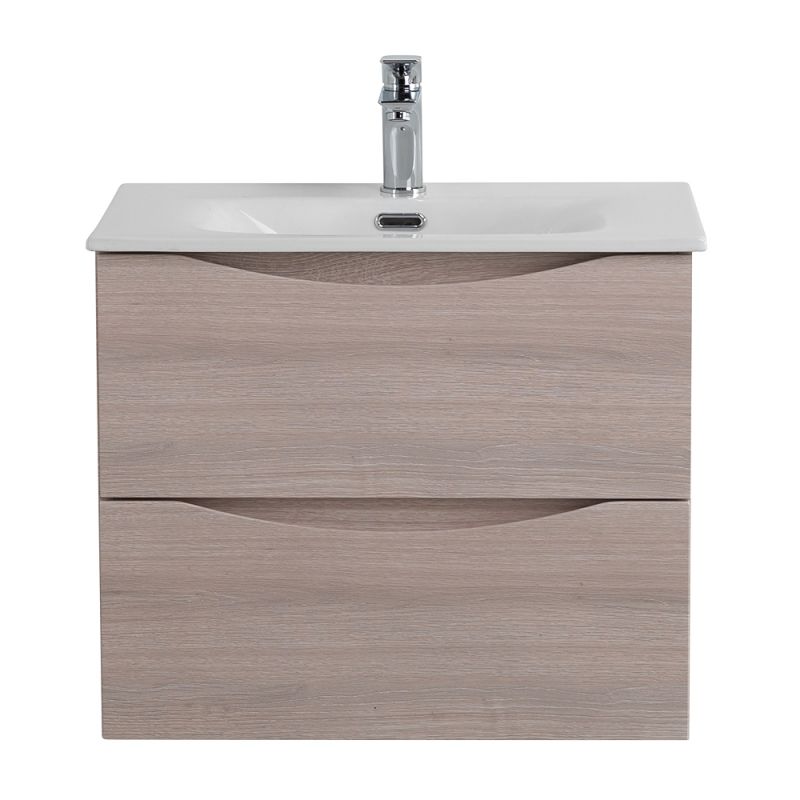 База под раковину подвесная BelBagno MARINO-CER-N-700-2C-SO-RG-P