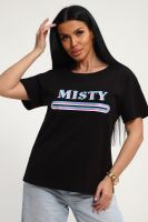 85652 футболка женская [черный]