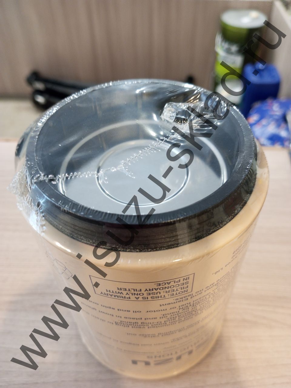 Фильтр топливный грубой очистки nlr85/nmr85/npr75/nqr90/hyundai без колбы (Isuzu)