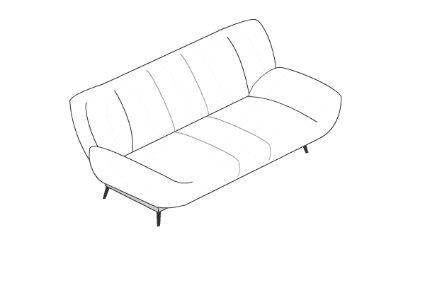 Диван трансформер Дижон 140 Клик-Кляк, вид 9