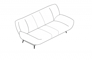 Диван трансформер Дижон 140 Клик-Кляк, вид 9