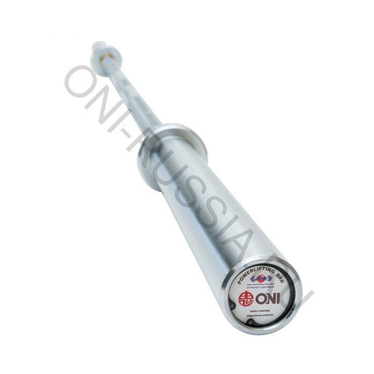 Гриф для пауэрлифтинга ONI Powerlifting Bar Hard Chrome