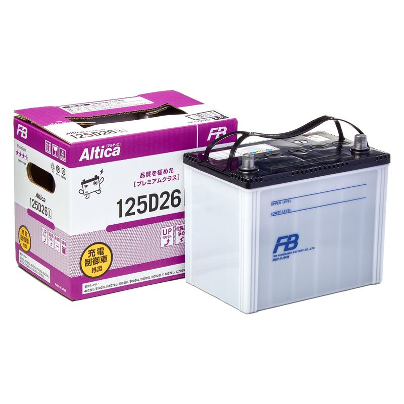 АКБ FURUKAWA BATTERY FB Altica PREMIUM 125D26L/R 85Ач 800А Япония оригинал (25г)