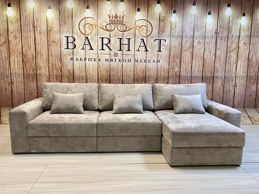 Угловой диван Мэдисон с оттоманкой