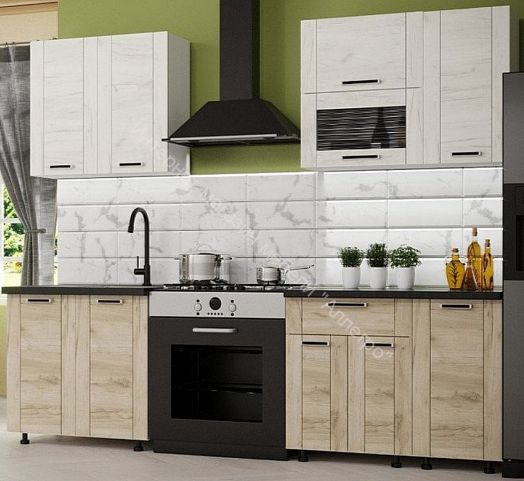 Кухонный гарнитур Диана 4 У Лофт 1800 (Фант)