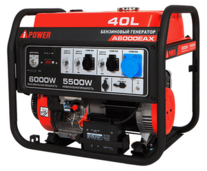 Бензиновый генератор A-iPower A6000EAX