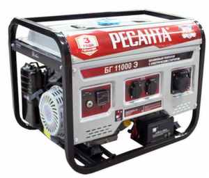 Бензиновый генератор Ресанта БГ 11000 Э