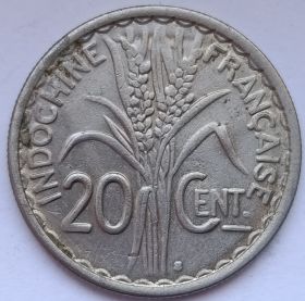 20 сантимов Французский Индокитай 1941