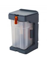 Ящик для метизов, 11х12х19 см, пластик, Blocker, Expert, подвесной, серо-свинцовый, оранжевый, BR394710026