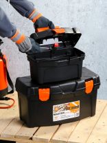 Набор ящиков для инструментов, 12''19 '', пластик, Blocker, Master Economy, черно-оранжевый, BR6676ЧРОР